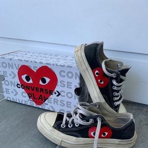 Converse Play Chuck Taylor All Star ‘70 Low Black Women’s US 7.0